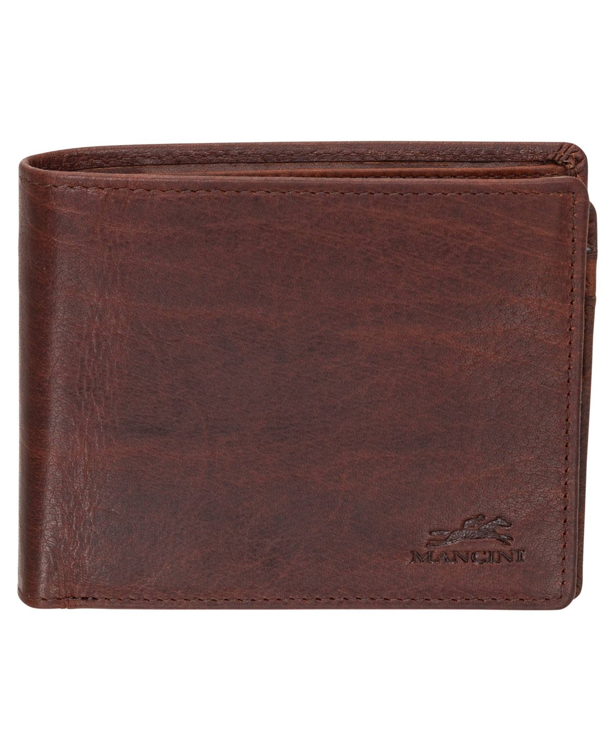 Мужские Mancini Men's Buffalo RFID Secure Center Wing Billfold Wallet — фото 1
