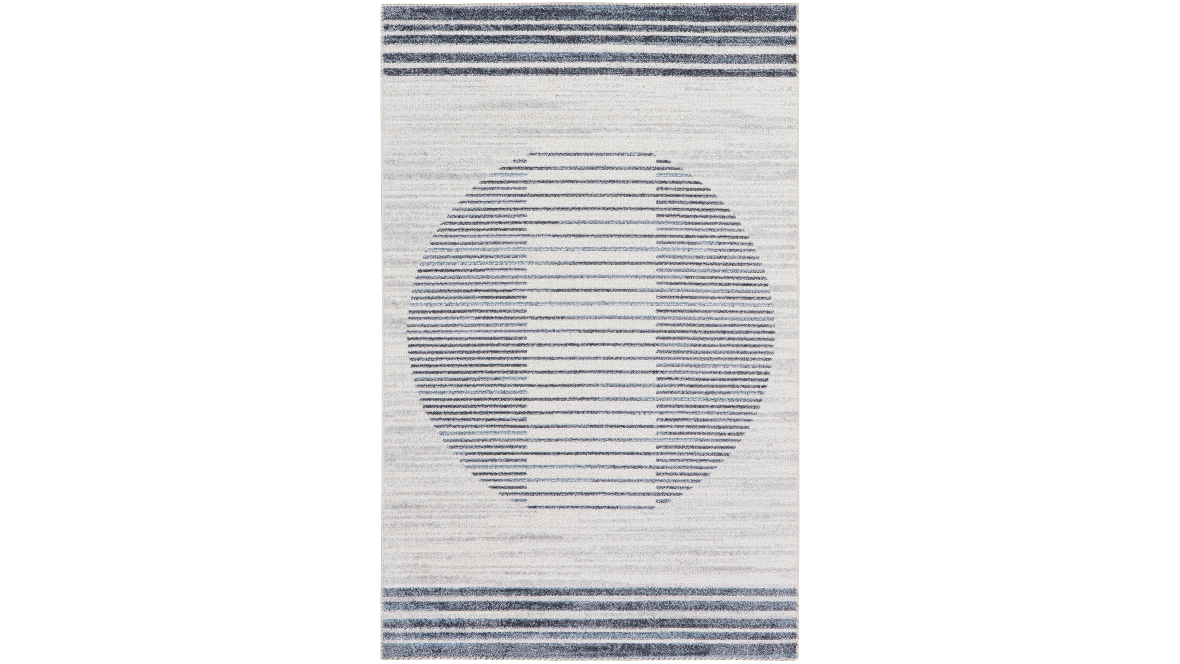 Nourison Home Astra Machine Washable ASW05 3'3" x 5' Area Rug