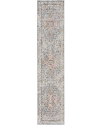 Astra Machine Washable ASW12 2'2" x 10' Runner Area Rug