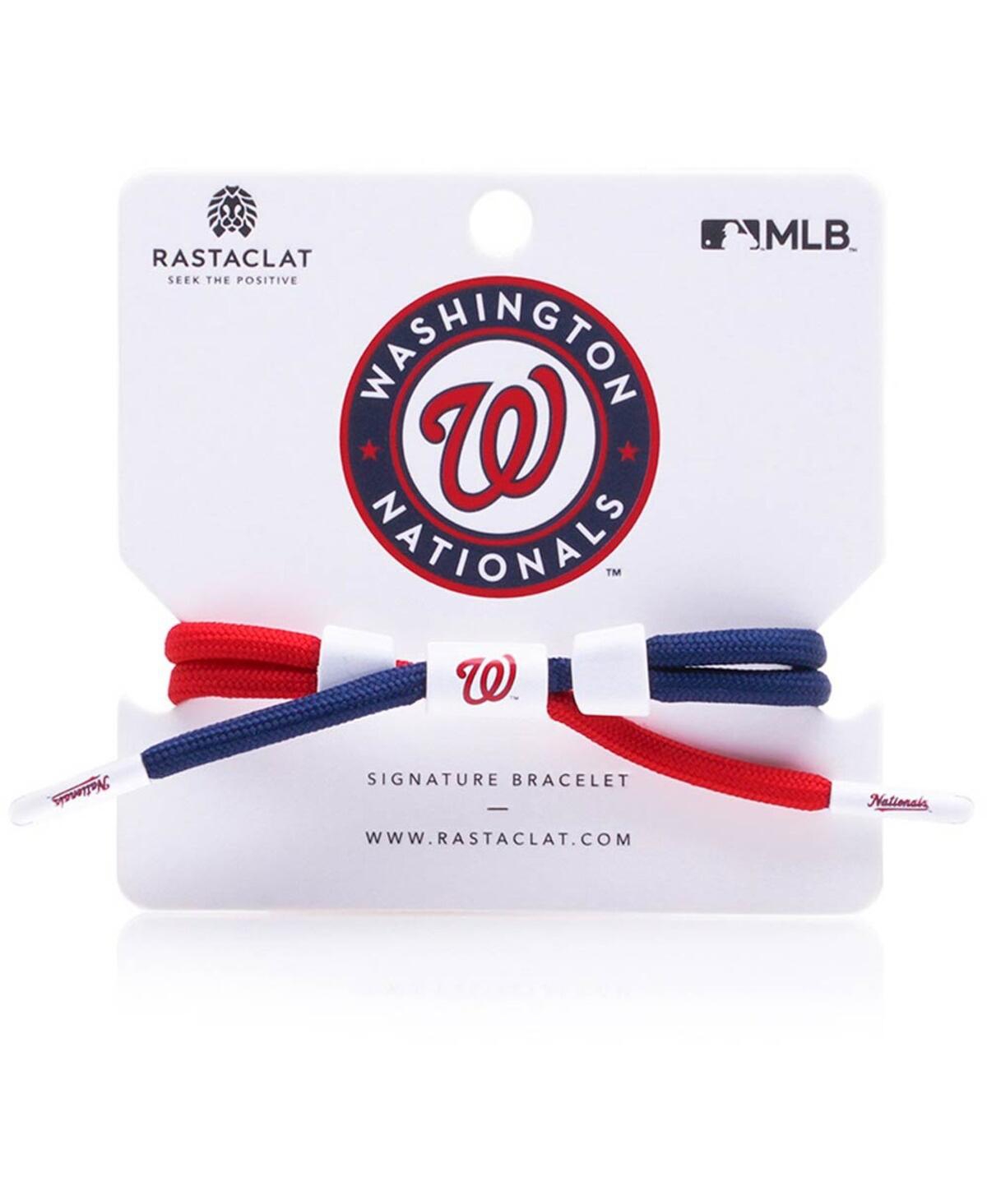 Rastaclat Men's  Washington Nationals Signature Outfield Bracelet In Red