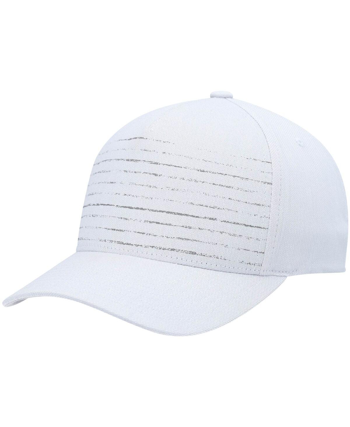 Shop Travis Mathew Men's  Heathered Gray Hot Streak Snapback Hat