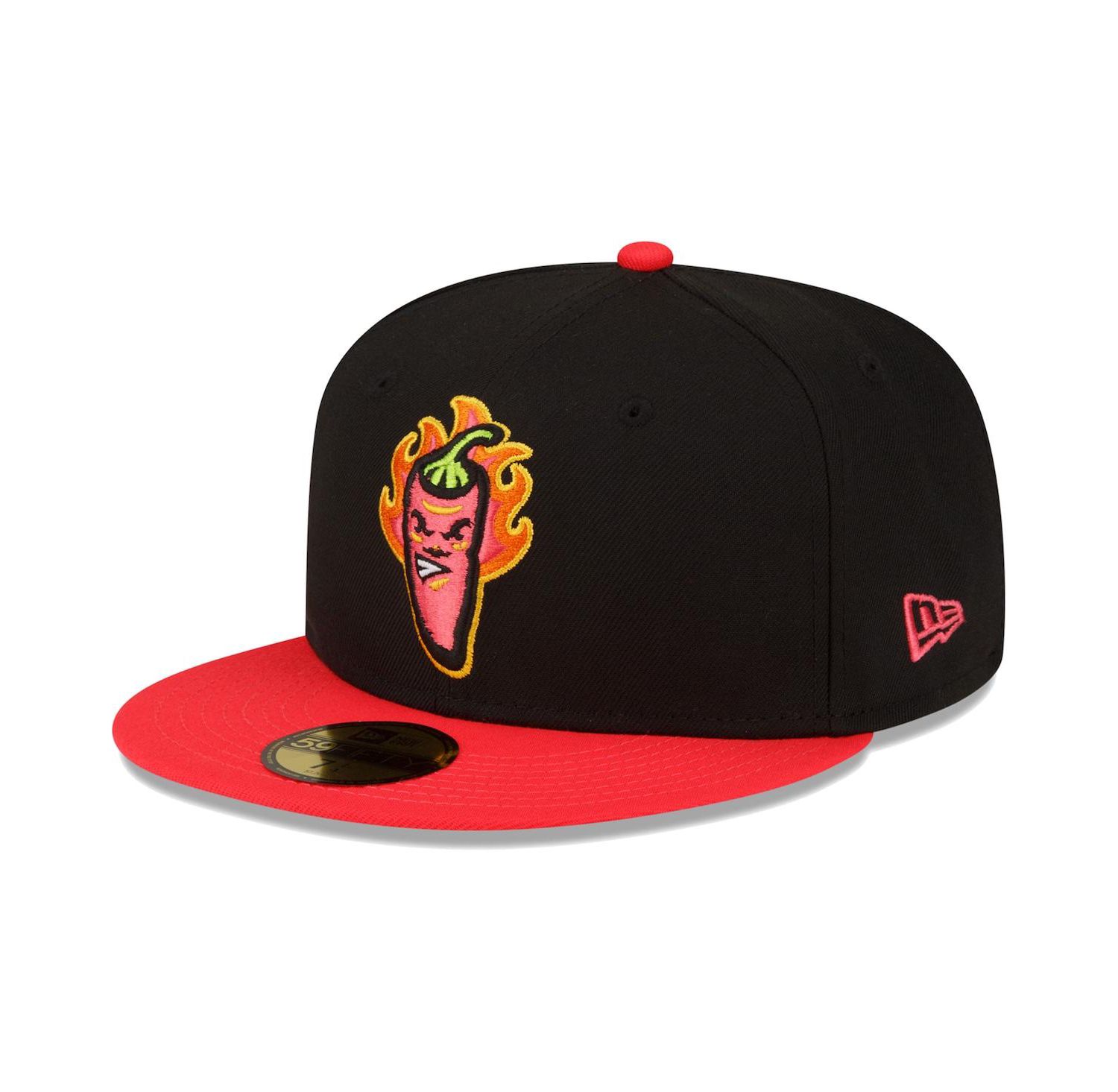 Men's Black Lake County Captains Copa De La Diversion 59FIFTY Fitted Hat