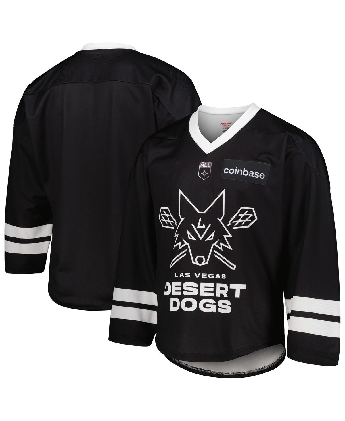 Men'sLas Vegas Desert Dogs Sublimated Replica Jersey - Black