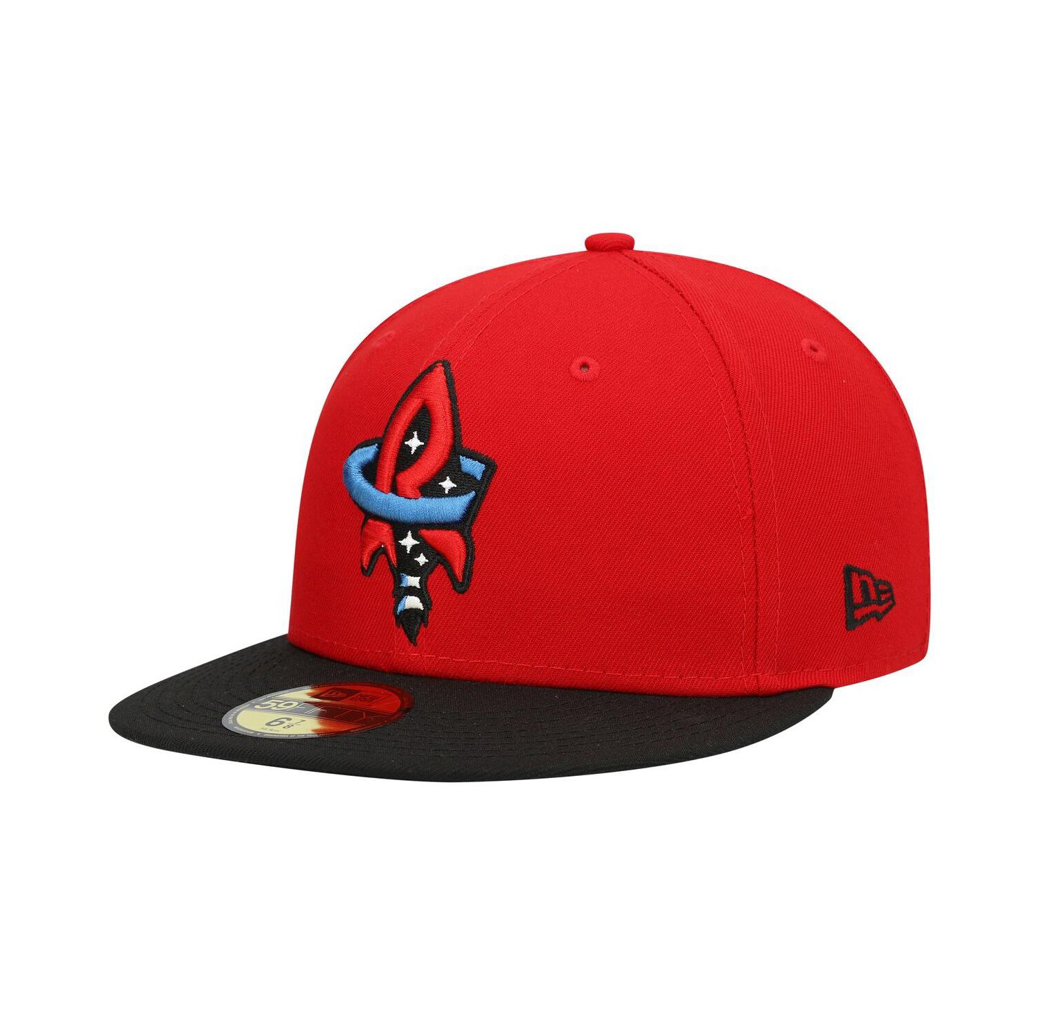 Men's Red Rocket City Trash Pandas Authentic Collection Team Alternate 59FIFTY Fitted Hat