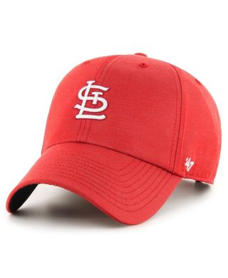 Men's Red St. Louis Cardinals Oxford Tech Clean Up Adjustable Hat