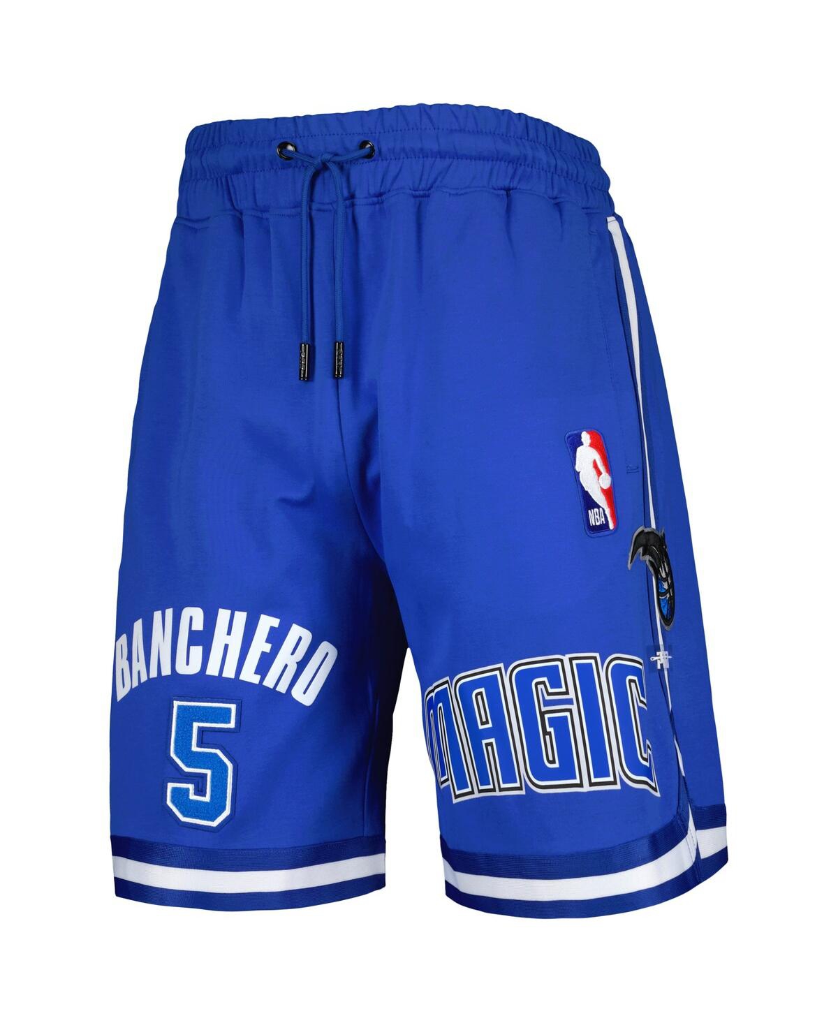 Shop Pro Standard Men's  Paolo Banchero Royal Orlando Magic Player Replica Shorts