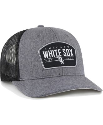 Men's Charcoal Chicago White Sox Slate Trucker Snapback Hat