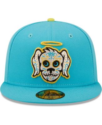 Men's Aqua Perros Santos de Charleston Copa De La Diversion 59FIFTY Fitted Hat