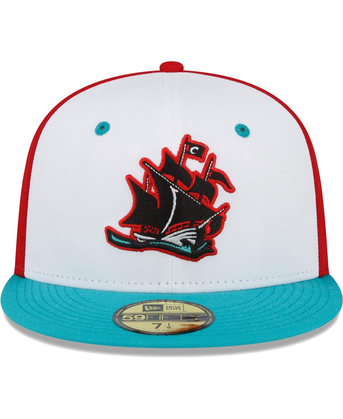 New Era White Columbus Clippers Copa De La Diversion 59fifty Fitted Hat In White