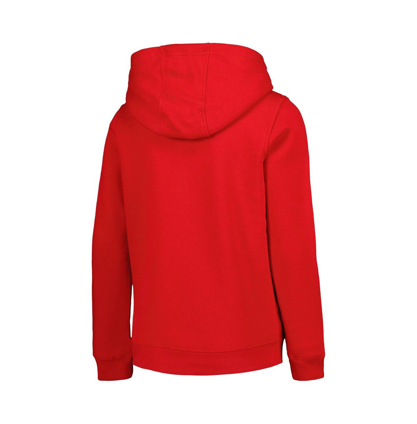 Детское худи Outerstuff Red Washington Nationals Team Primary Logo Pullover — фото 4