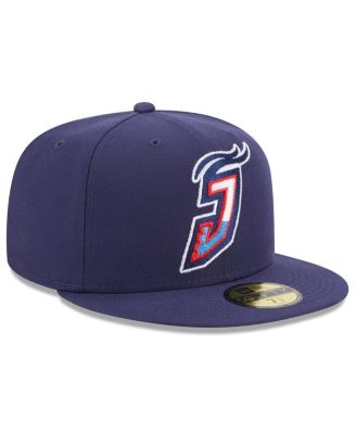 Men's Navy Jacksonville Jumbo Shrimp Authentic Collection Alternate Logo 59FIFTY Fitted Hat