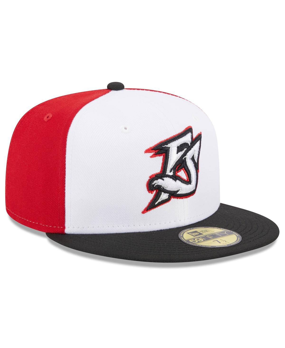 Men's New EraRichmond Flying Squirrels Authentic Collection Alternate Logo 59FIFTY Fitted Hat - White