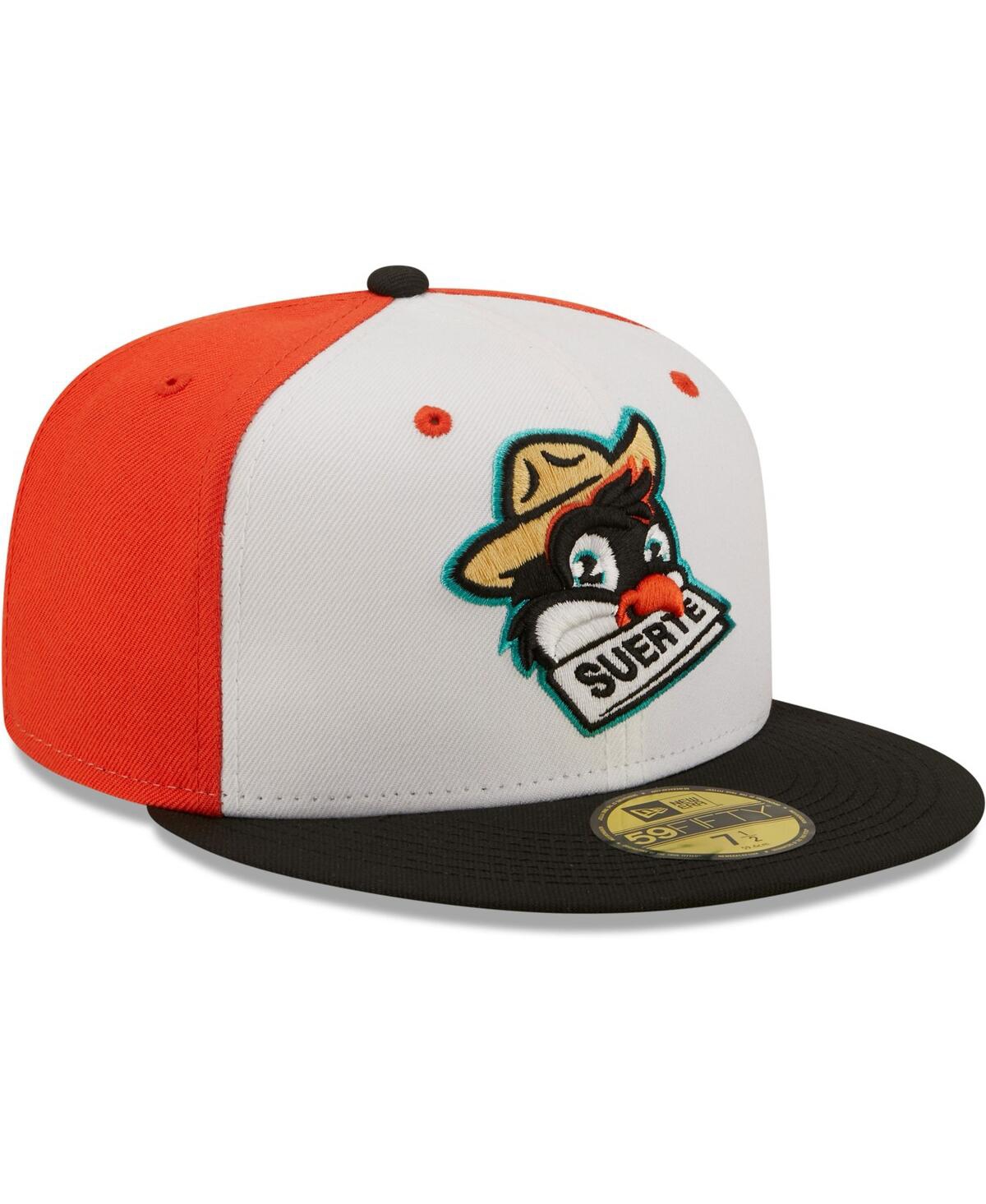 Men's New Era Black Pajaritos de Norfolk Copa De La Diversion 59FIFTY Fitted Hat - Black