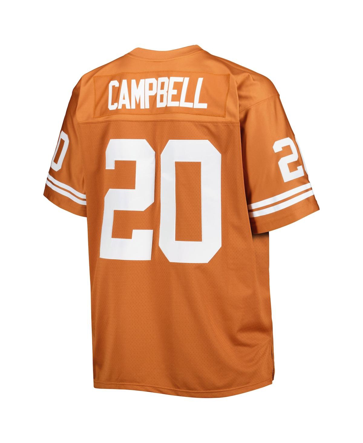 Men's Mitchell & Ness Earl CampbellTexas Longhorns Big and Tall Legacy Jersey - Texas Orange