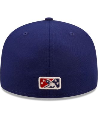 Men's Royal Amarillo Sod Poodles Authentic Collection 59FIFTY Fitted Hat