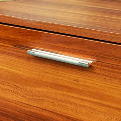 Walnut TV Stand 70" Entertainment Center