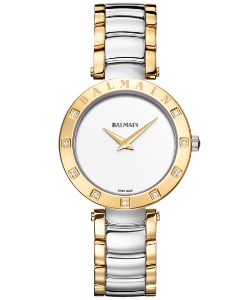 Женские швейцарские часы Balmain Balmainia Bijou с бриллиантами 1/10 карата, 33 мм