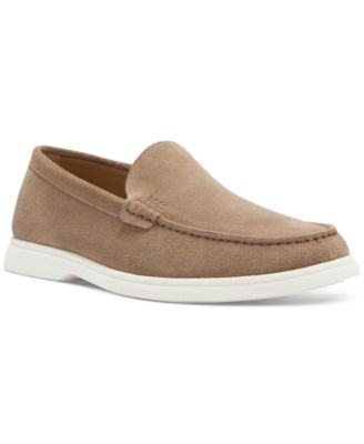 Hugo Boss - Men's Sienne Suede Loafer with White Sole