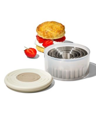 5 Piece Good Grips Dual-Sided Cookie and Biscuit Cutters Set