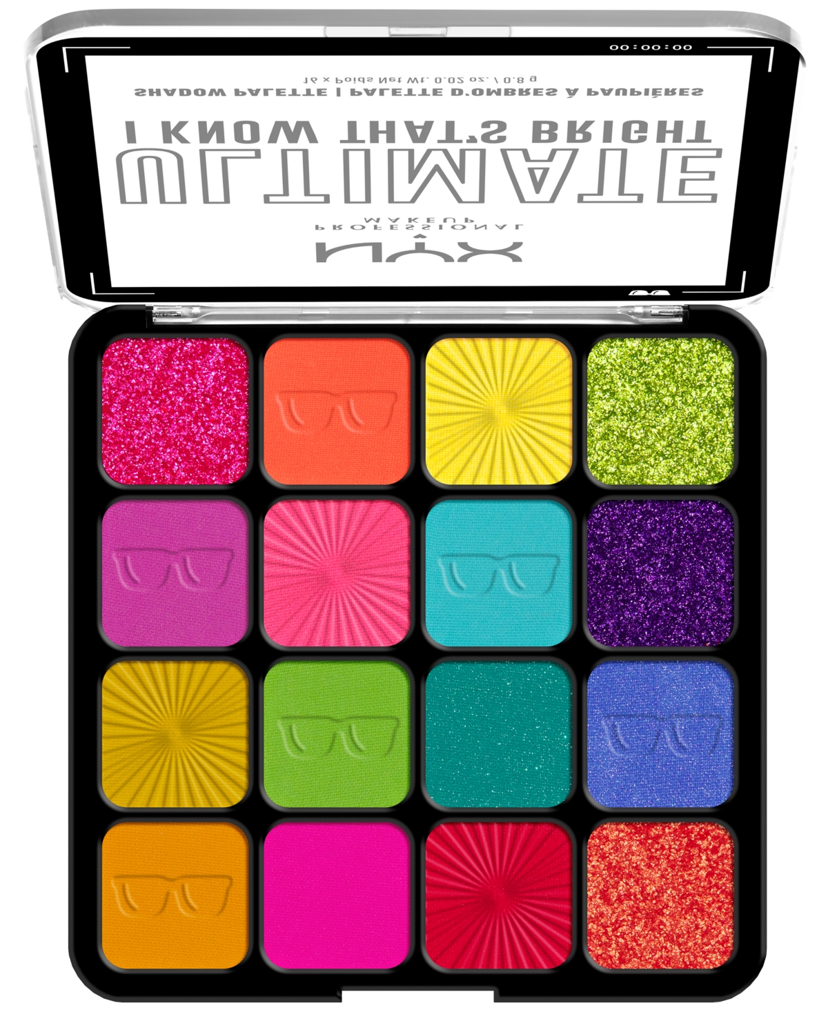 Nyx Professional Makeup Ultimate Shadow Palette In I Know Thats Bright
