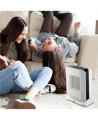 Portable 360 Degree Ceramic Heater with Thermostat