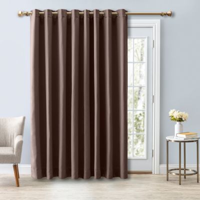 Ultimate Blackout Grommet Curtain Patio Panel 112"W x 96"L