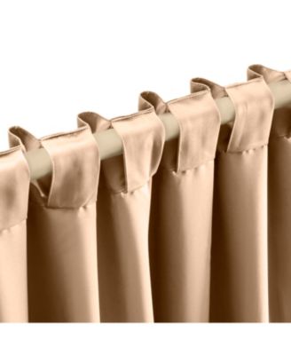 Ultimate Black-Out 2-Way Pocket Double-wide Curtain Panel 112"W x 84"L