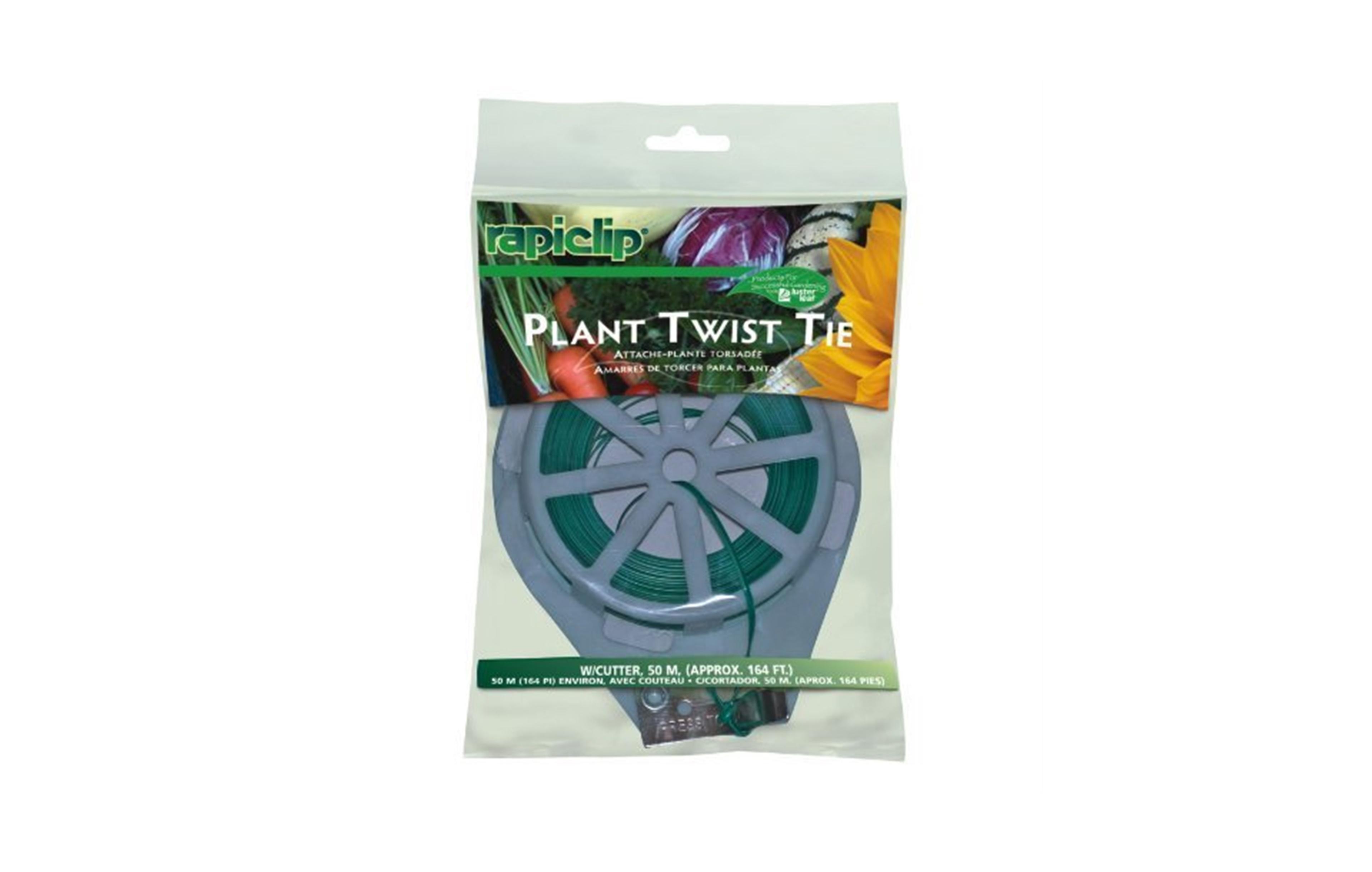 Luster Leaf Inc Luster Leaf Rapiclip 846 Plant Twist Tie w Cutter, 04mm x 160'
