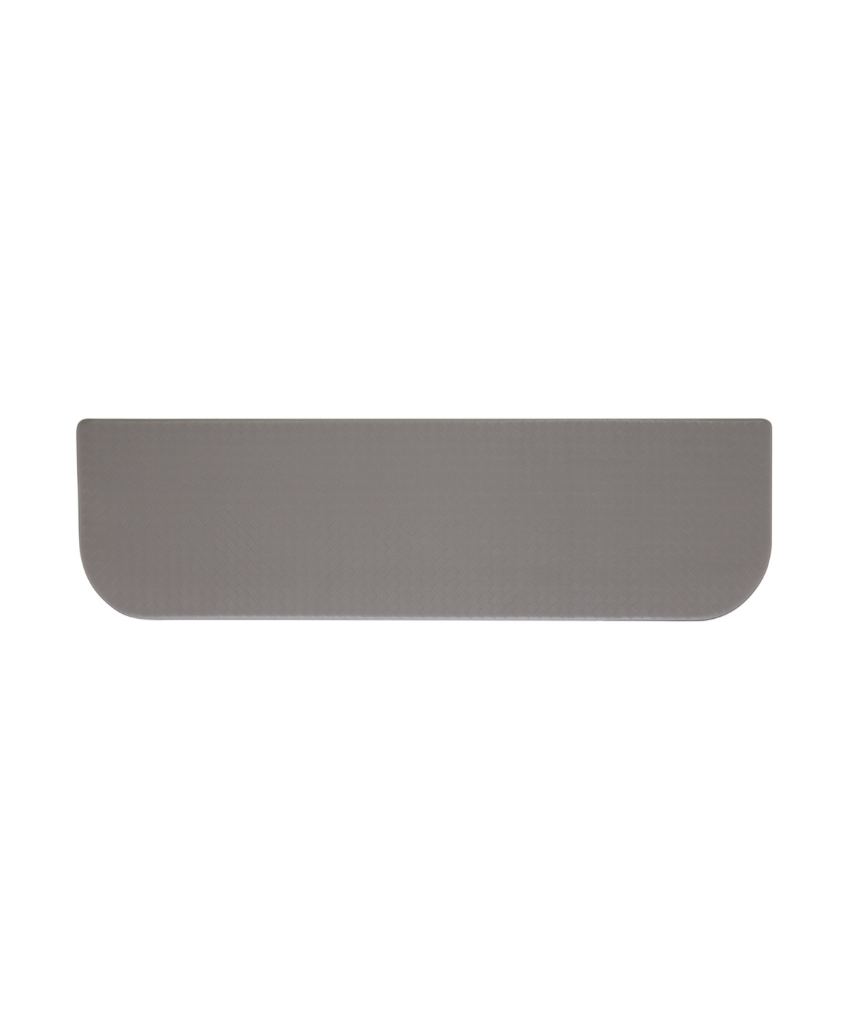 Chef Gear Playa Wedge Fatigue-resistant Kitchen Mat, 17.5" X 60" In Gray