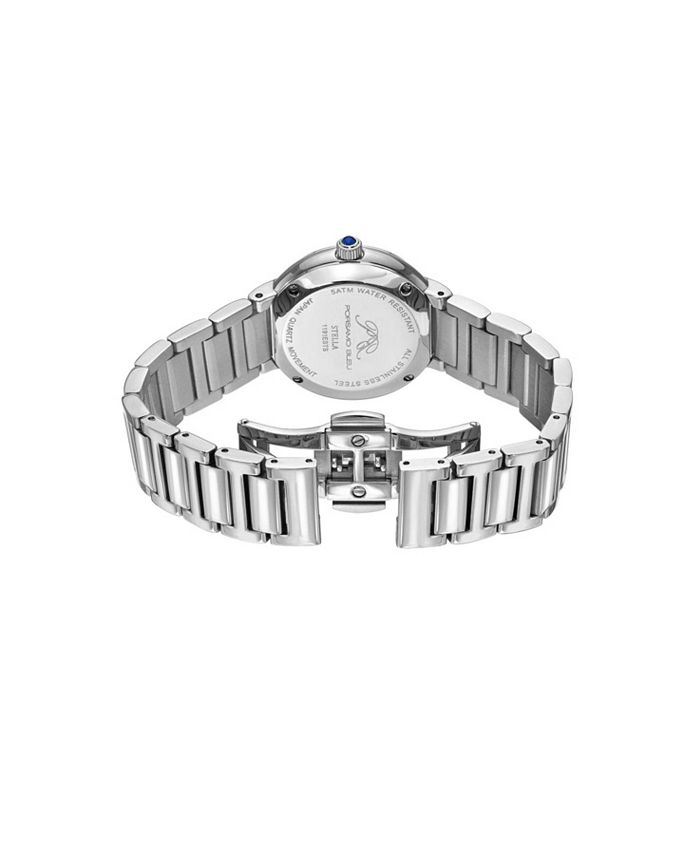 Porsamo Bleu Women's Luna Stainless Steel Bracelet Watch 1191ESTS ...