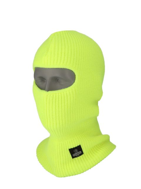 Мужские головные уборы RefrigiWear Open Hole Face Mask, цвет: Лаймовый