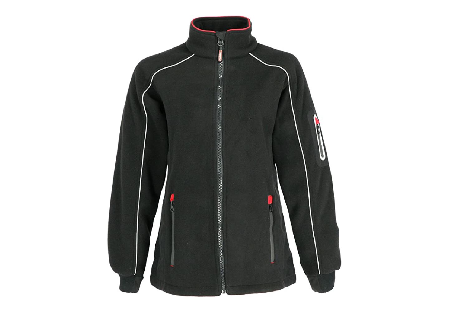 Женская куртка RefrigiWear Hybrid Fleece, цвет: Чёрный — фото 28