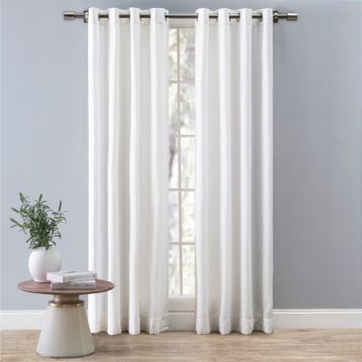 New Castle Lined Grommet Curtain Panel 52"W x 84"L