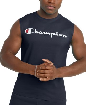 Champion Men s Logo Sleeveless T Shirt Macy s