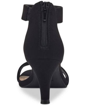 Women's Paycee Two-Piece Mid-Heel Dress Sandals, Created for Macy's