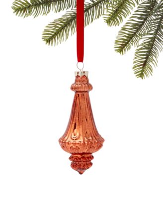 Holiday Lane - Spiced Cider Copper Finial Ornament