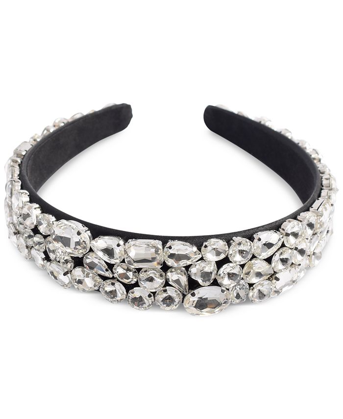 I.N.C. International Concepts Crystal FauxSuede Headband, Created for Macy's Macy's