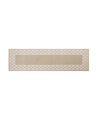 Christine Trellis Border Tufted Runner Rugs