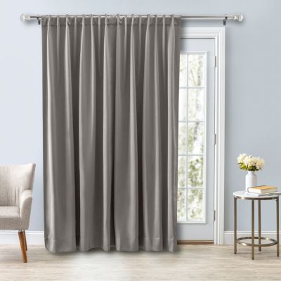 Ultimate Black-Out 2-Way Pocket Double-wide Curtain Panel 112"W x 84"L