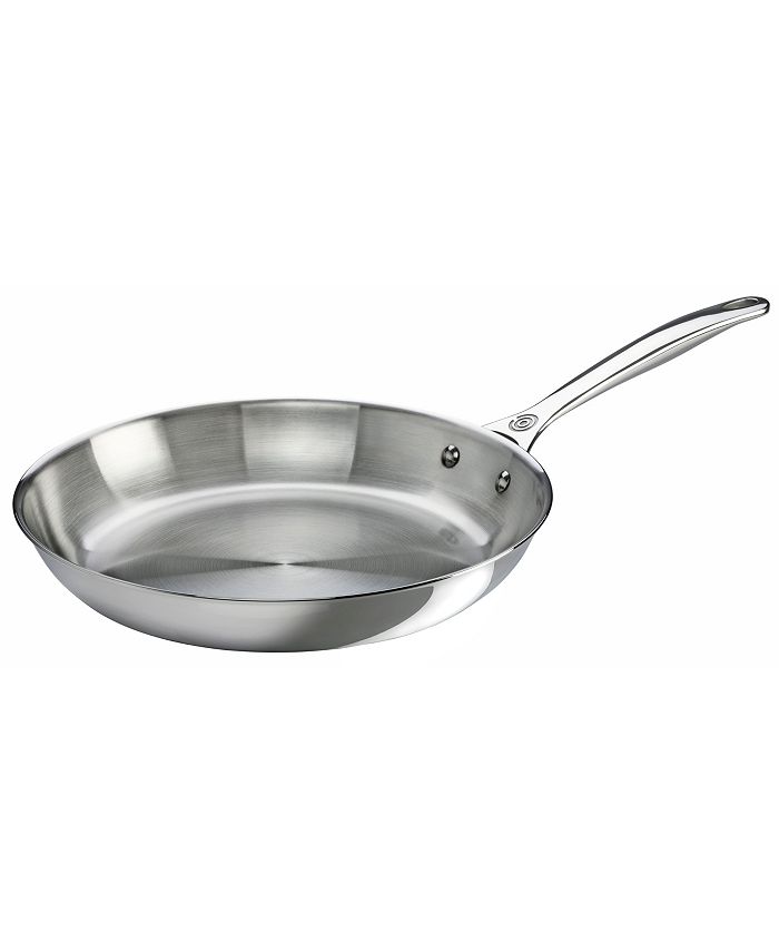 Le Creuset 12" 3Ply Stainless Steel Frying Pan with Aluminum Core Macy's