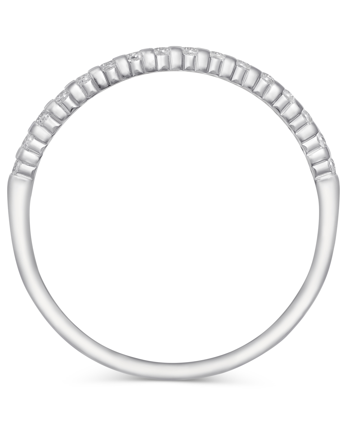 Diamond Stackable Band (1/7 ct. t.w.) in 14k Gold,or Rose Gold - White Gold