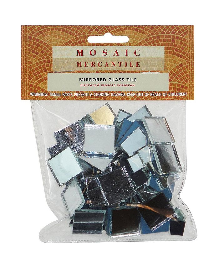 Diamond Tech Crafts Mirrored Glass Tiles 100/PkgSquare Macy's