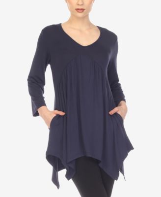 Women's Empire Waist Tunic Top