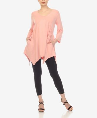 Women's Empire Waist Tunic Top