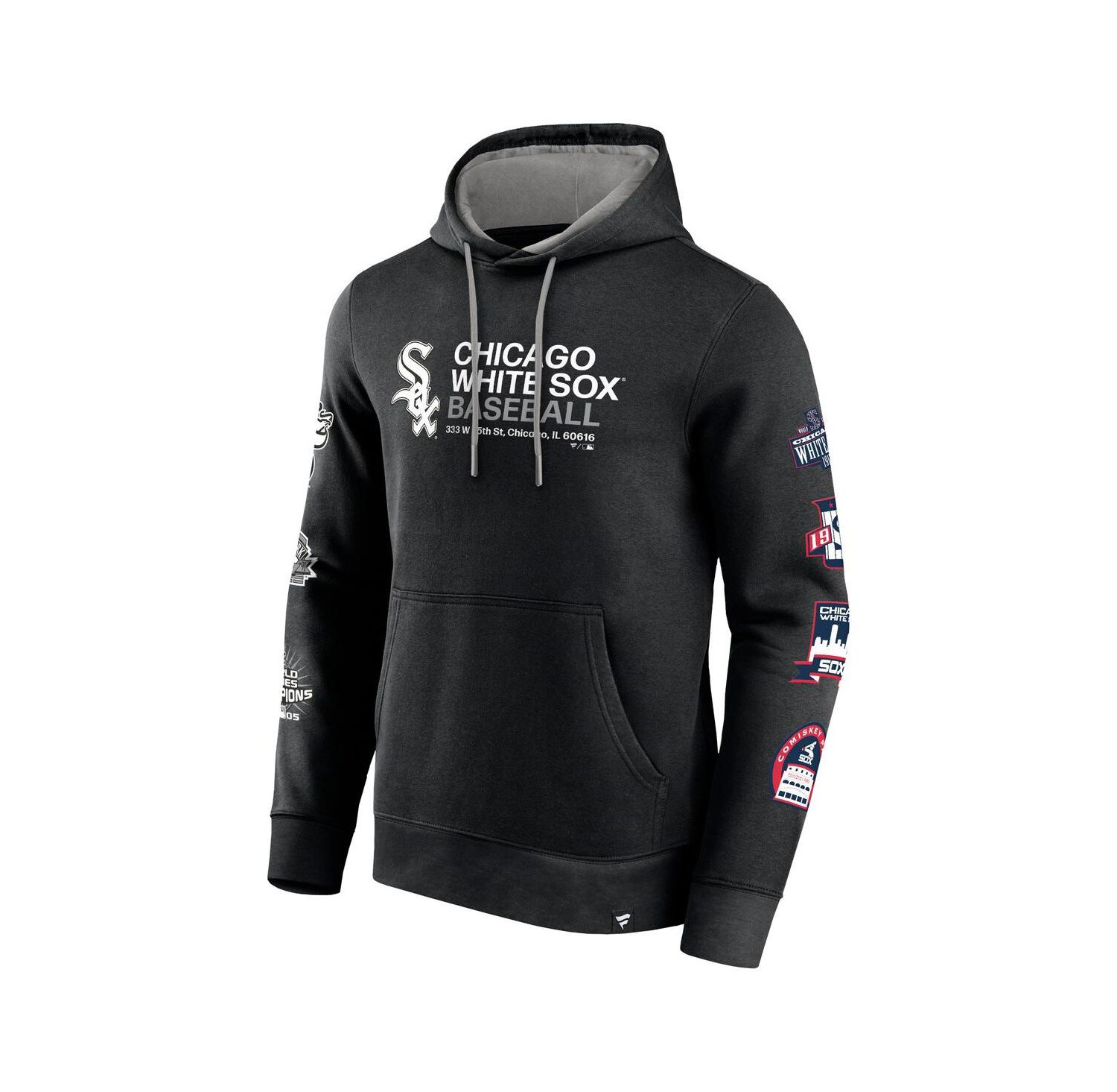 Men's Black Chicago White Sox Extra Innings Pullover Hoodie