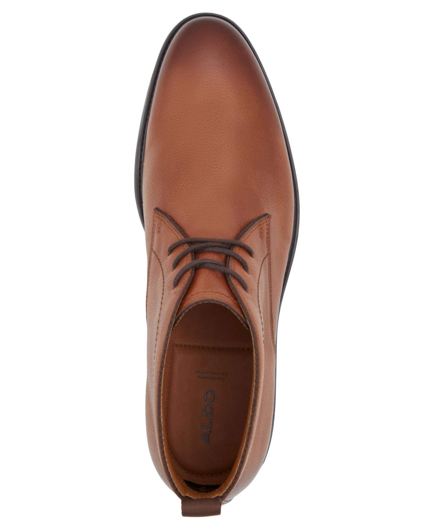 Мужские ботинки ALDO Charleroi Ankle Lace-Up, цвет: Коньячный — фото 4