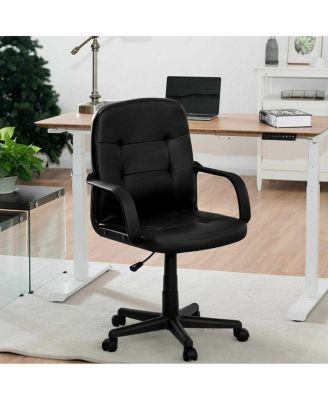 Ergonomic Mid-Back Executive Office Swivel Computer Desk Chair