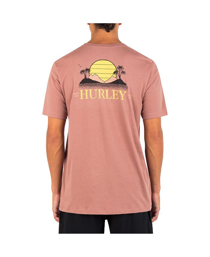 Hurley Men's Everyday Retro Sun Short Sleeve Tshirt Macy's