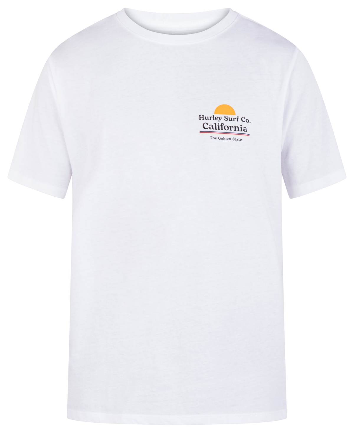 Hurley Men's Everyday State Pride Short Sleeve T-shirt -White
