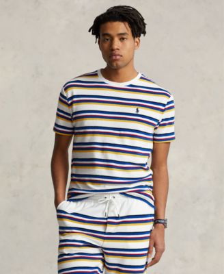 Polo Ralph Lauren - Men's Classic-Fit Striped Terry T-Shirt